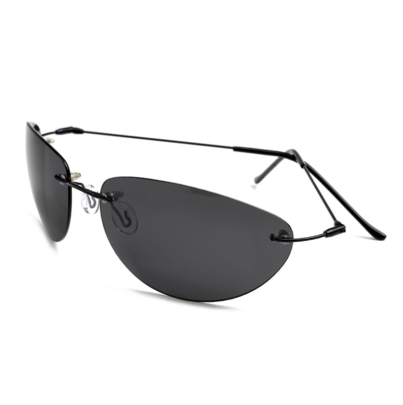The Matrix Neo Style Polarized Driving Brand Sunglasses Men Ultralight Rimless Ebay
